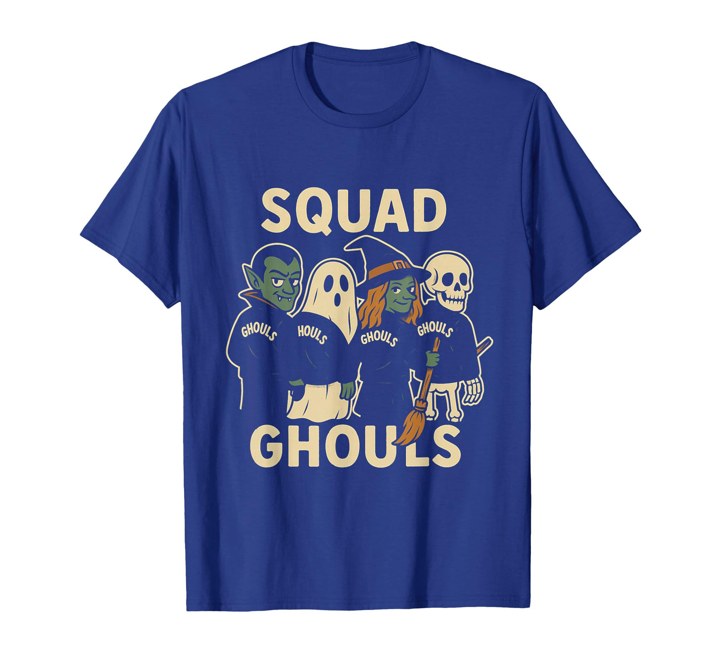 Ghoulish Squad Halloween Fun T-Shirt