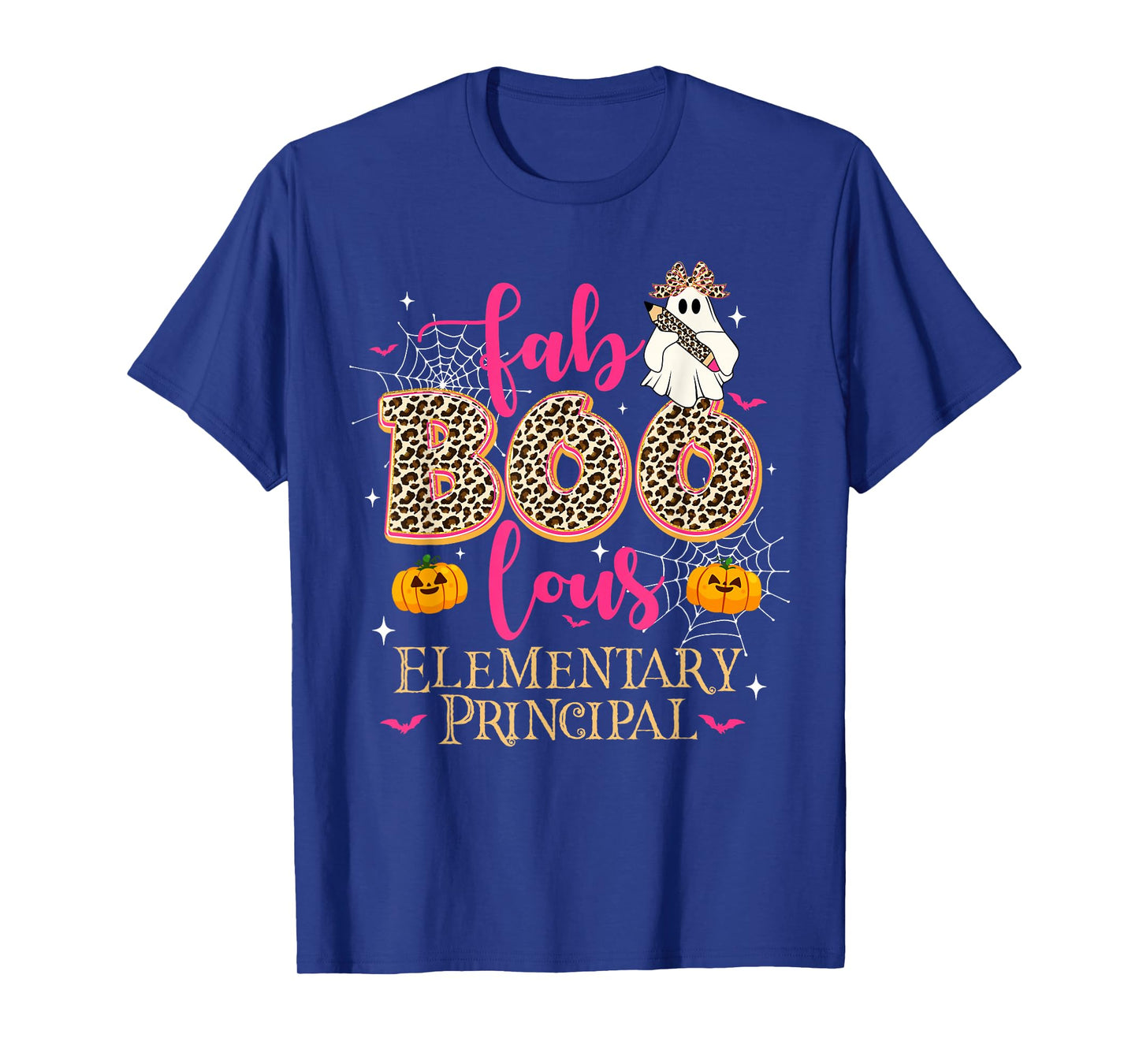 Leopard Halloween Costume Faboolous Elementary Principal T-Shirt