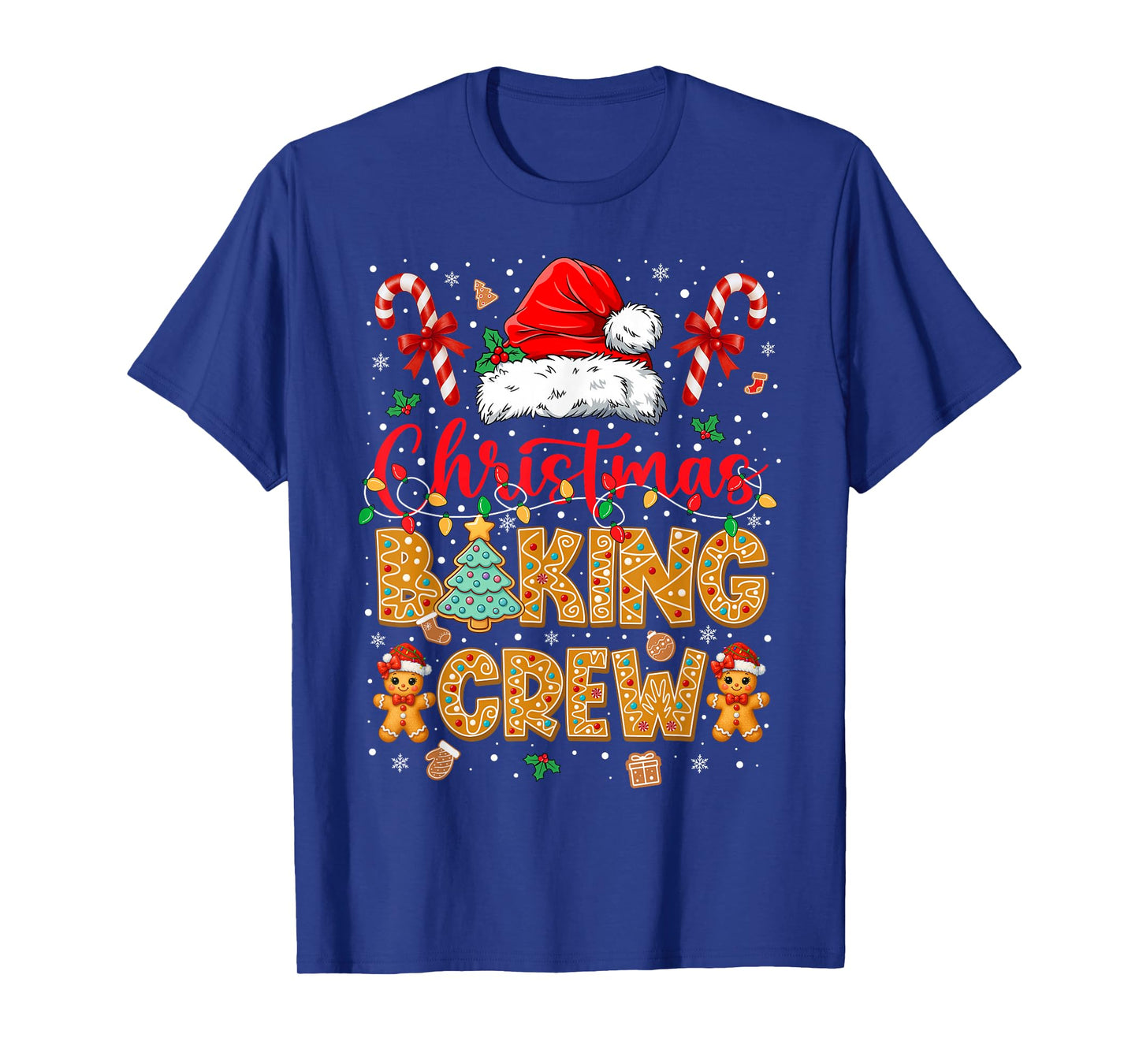 Funny Christmas Baking Crew Baking Christmas Cookie Holiday T-Shirt