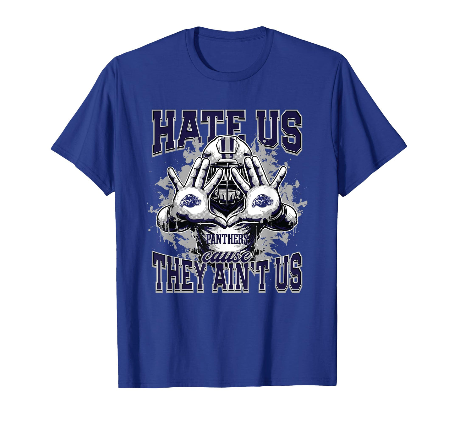 Pasquotank County Panthers Logo Hate Us Cause They Ain't HS T-Shirt