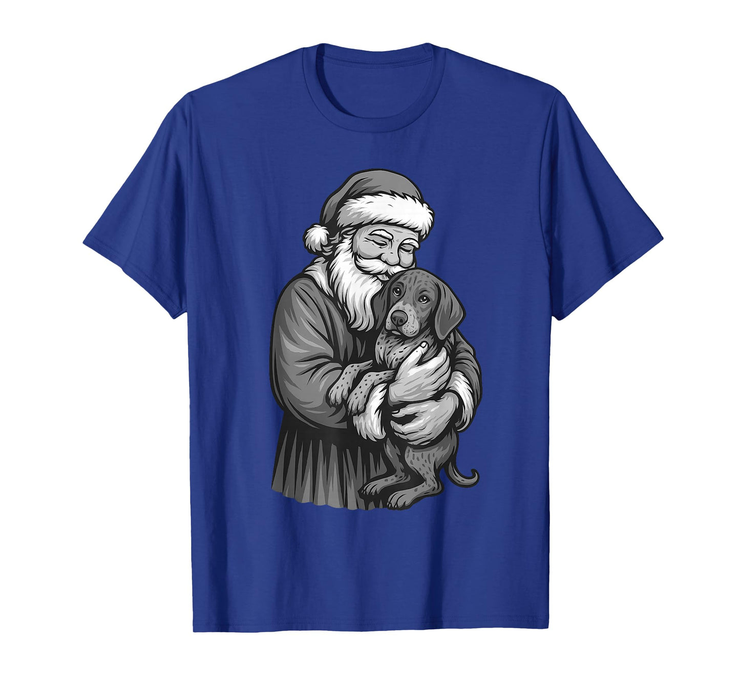 German Shorthaired Pointer Santa Claus Christmas Dog Lover T-Shirt