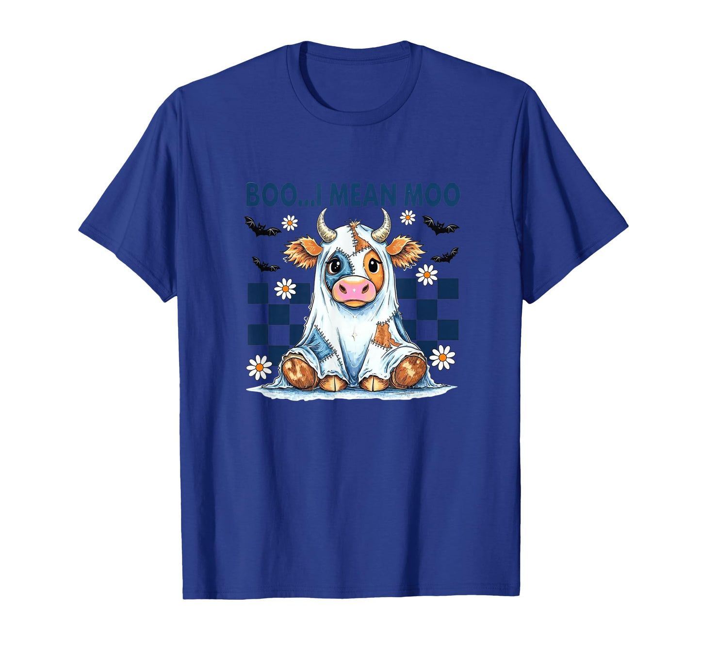 Amazing Spooky Creepy Halloween Boo I Mean moo T-Shirt