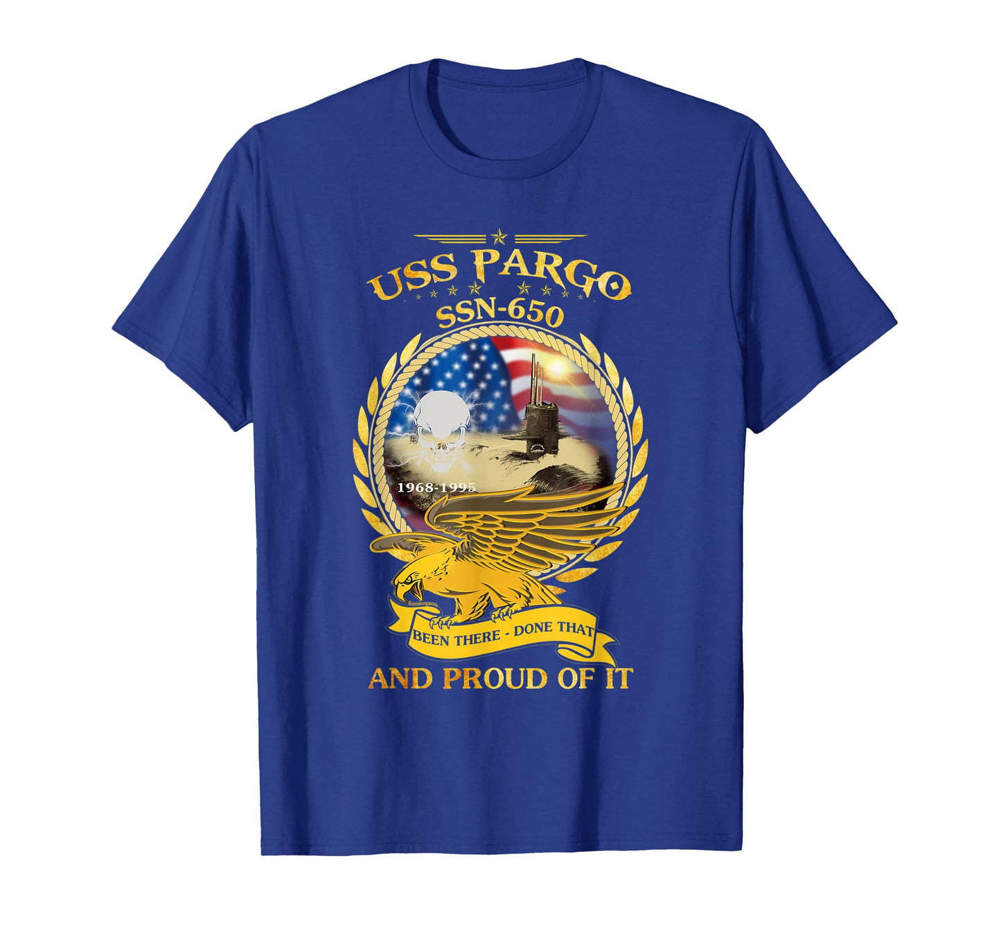 USS Pargo (SSN-650) 1968-1995 T-Shirt