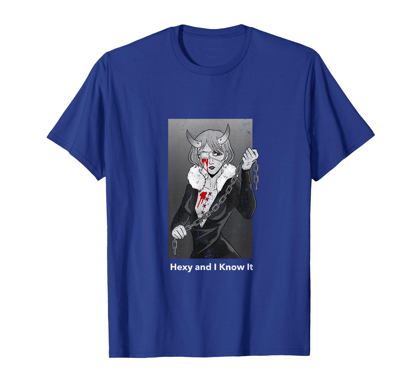 Hexy and I Know It Demon Girl Anime Gothic Witch Humor T-Shirt