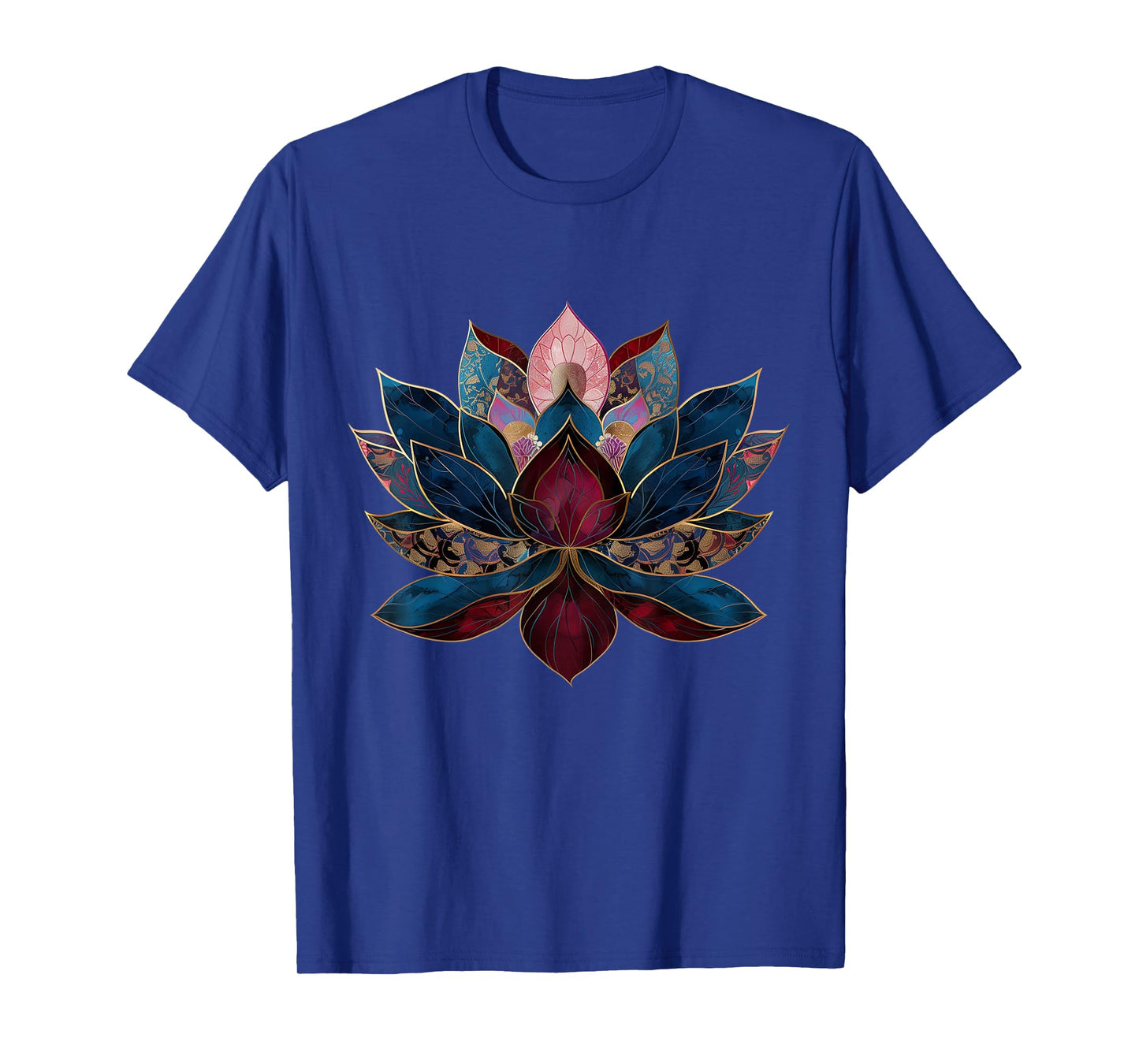 Lotus Flower Vintage Japanese Zen Buddhism Yoga T-Shirt