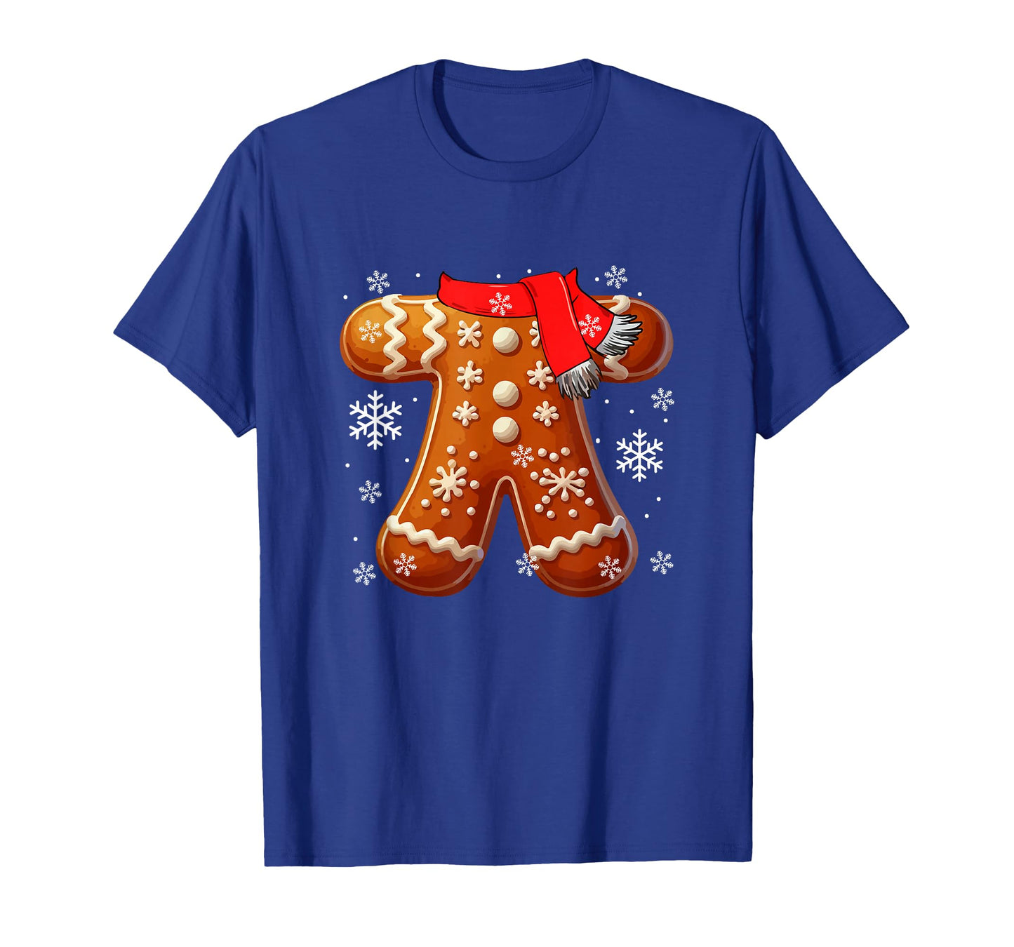 Cosplay Gingerbread Christmas Cookies Baker Family Kids T-Shirt