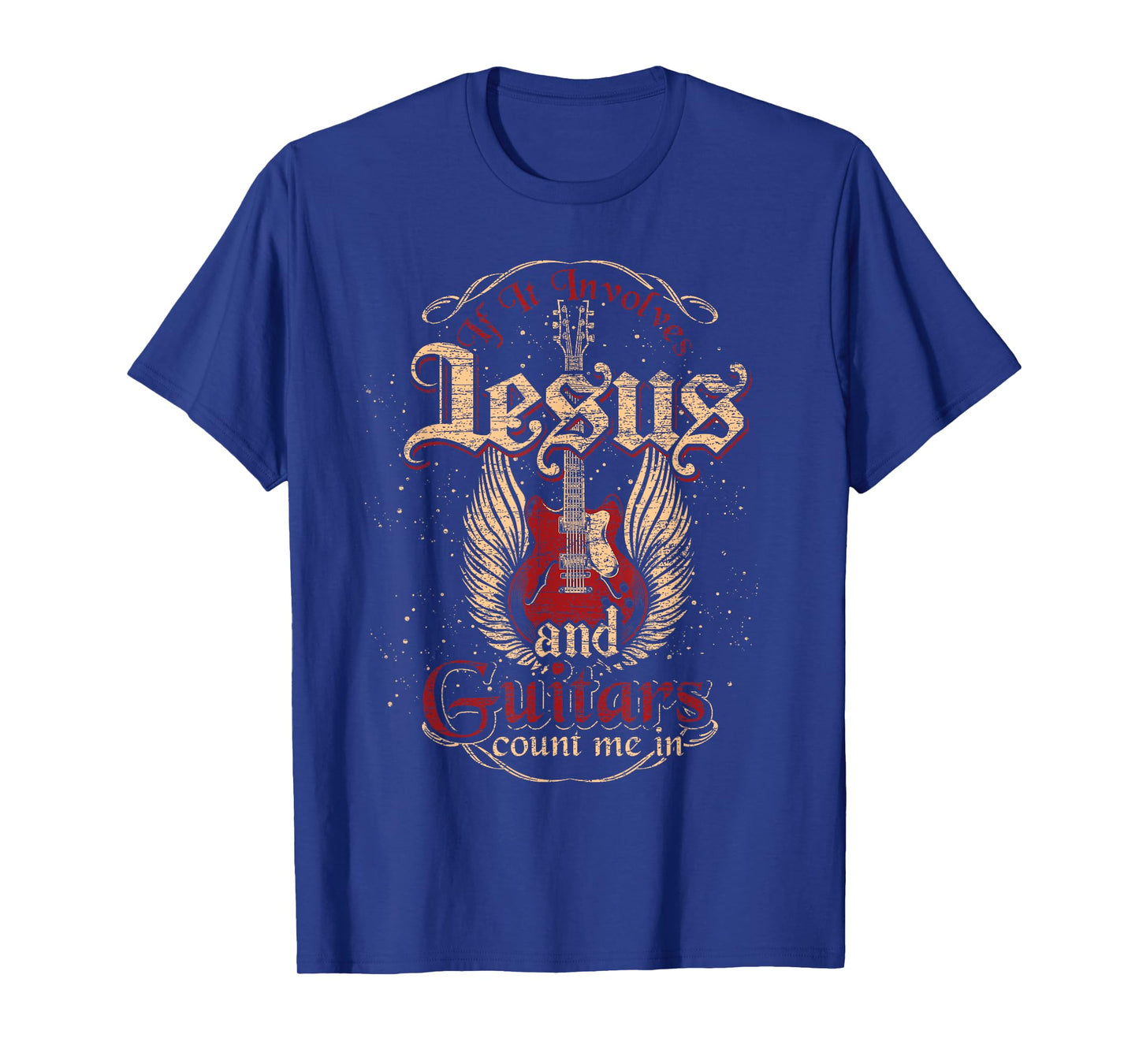 Guitarist Guitar Musician Christian Music Jesus T-Shirt