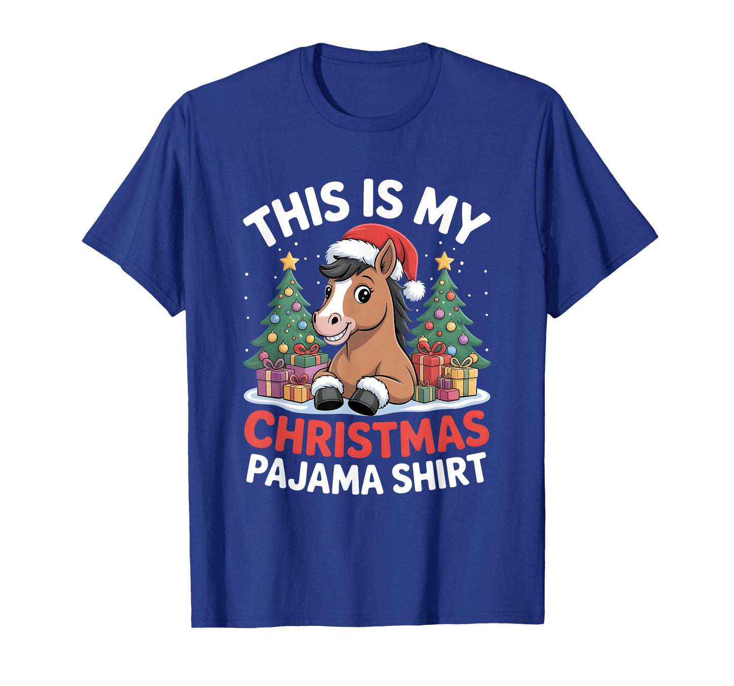 This is My Christmas Pajama Horse T-Shirt