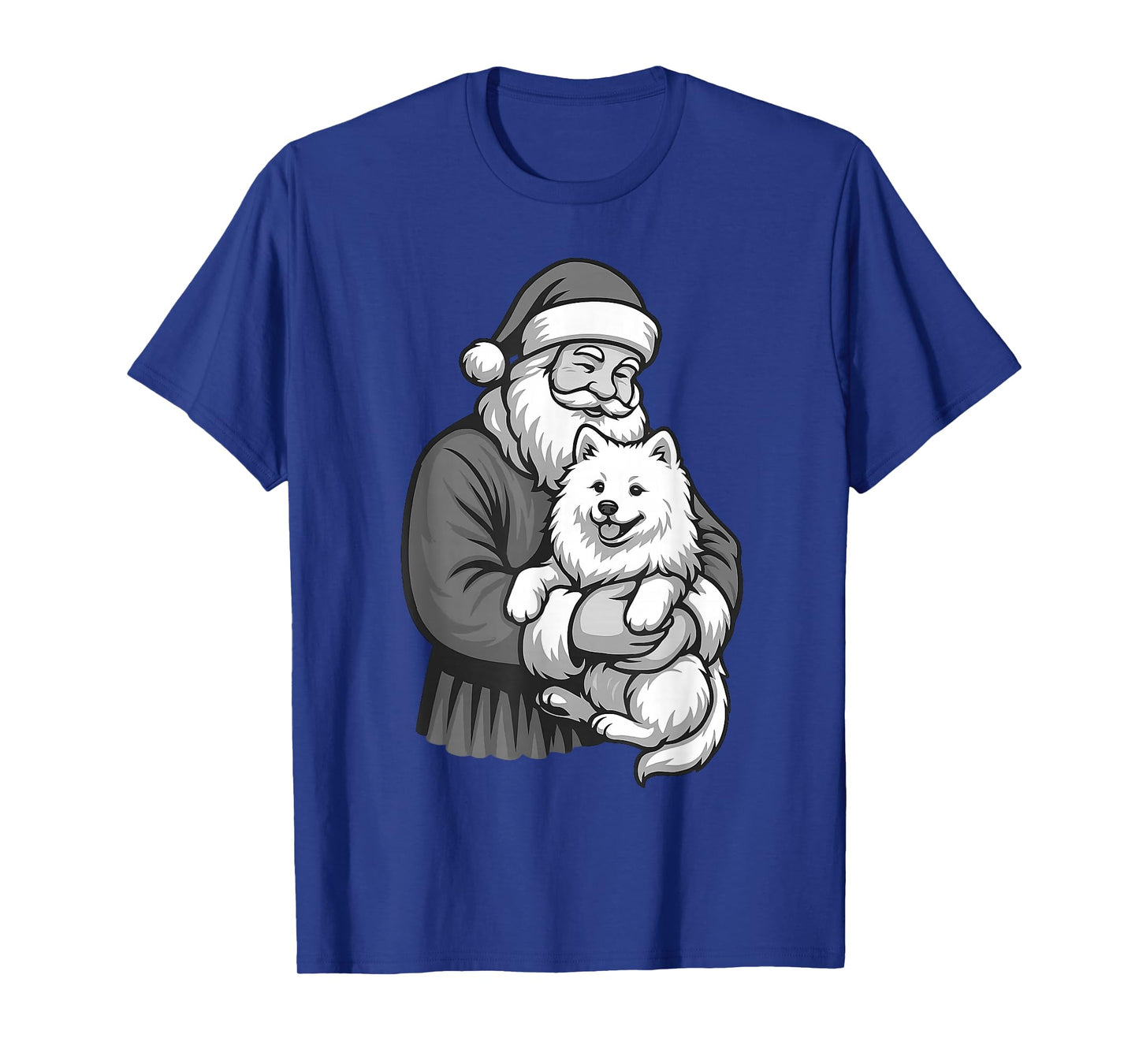 Samoyed Santa Claus Christmas Dog Lover T-Shirt