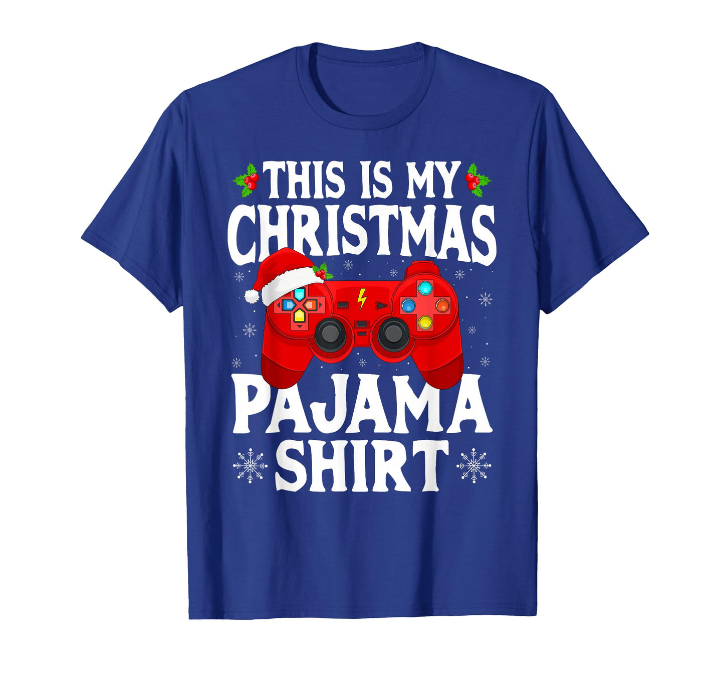 This is My Christmas Pajamas Video Game Gamer Boys Gaming T-Shirt