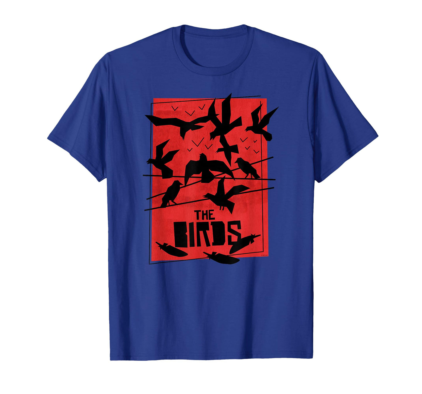 The Birds Alfred Hitchcock Abstract T-Shirt