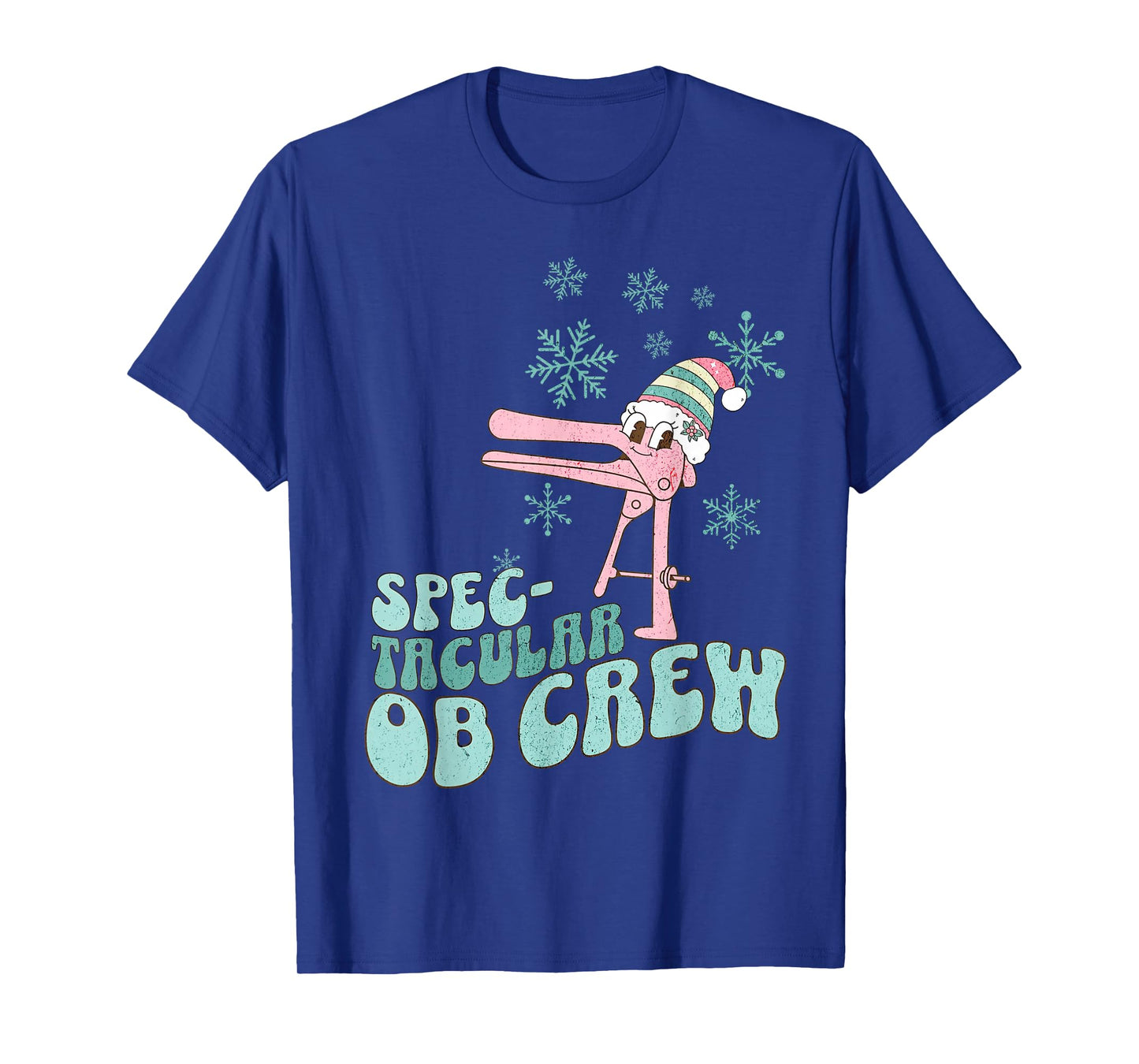 Spectacular OB Crew Speculum Hat Santa Christmas OBGYN Nurse T-Shirt