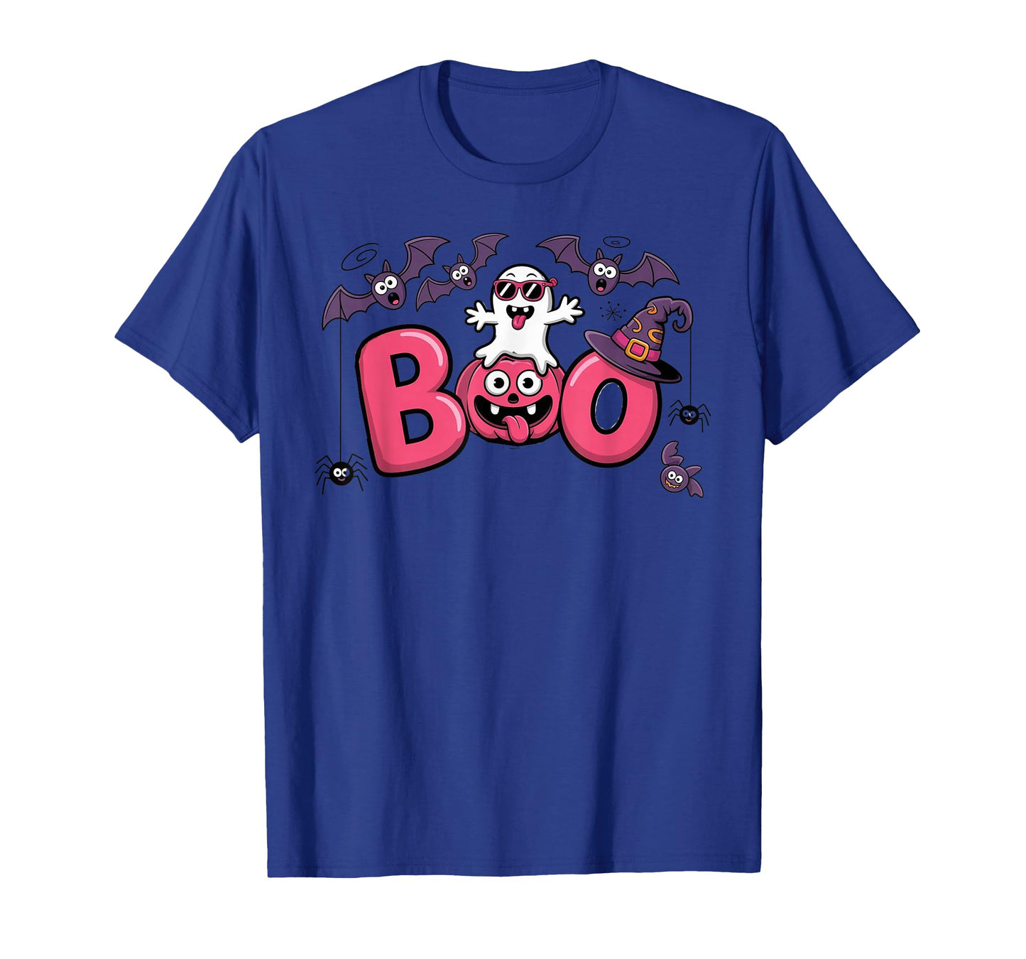 Boo Halloween Witch Breast Cancer Warriors T-Shirt