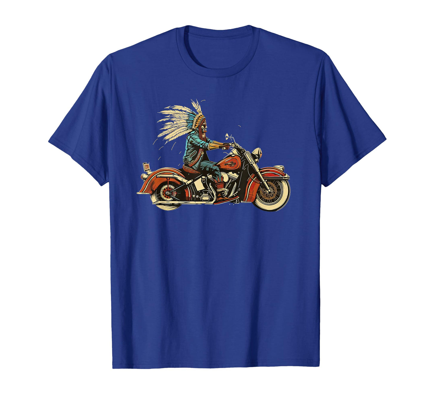 Native American Motorcycle Indian Bikers old classic bikes T-Shirt