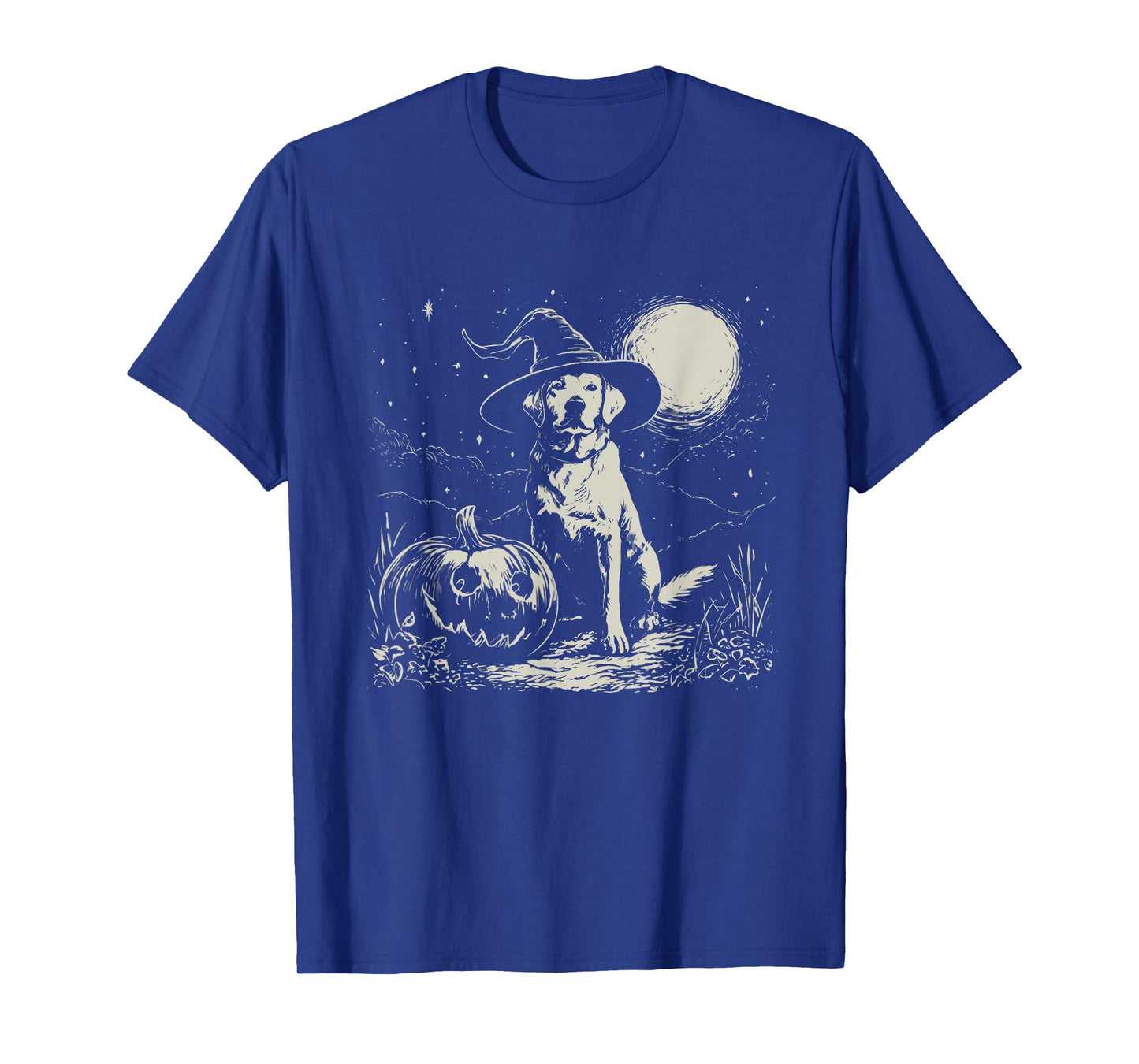 Witch Labrador Halloween T-Shirt