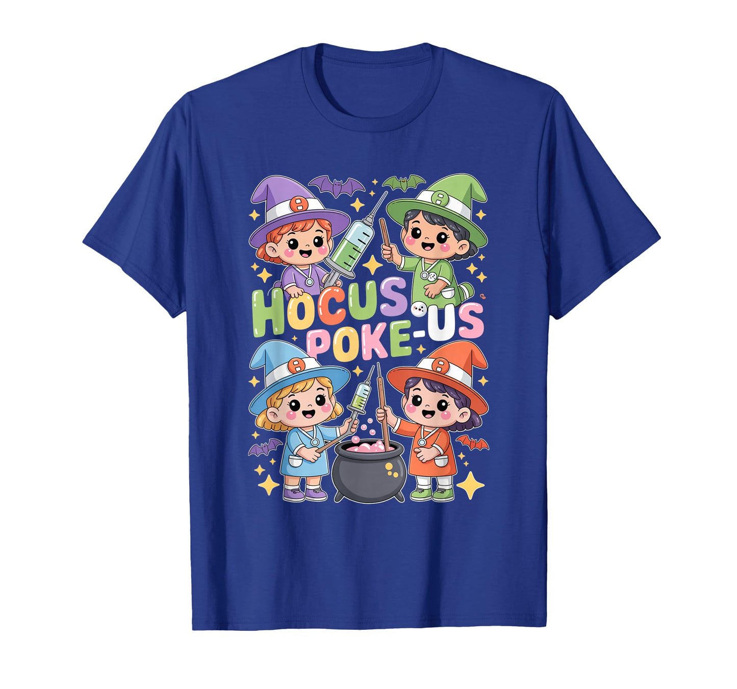 Hocus Poke-Us Nurse Witch Halloween Costume Humor T-Shirt