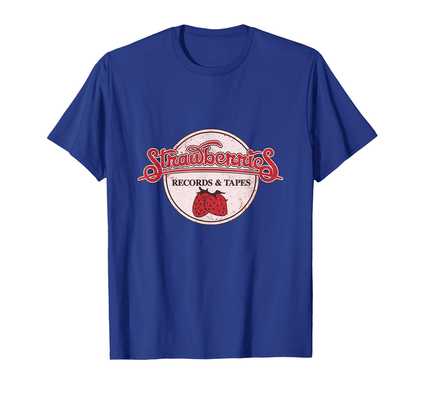 Strawberries Records & Tapes Defunct Music Store Nostalgic T-Shirt