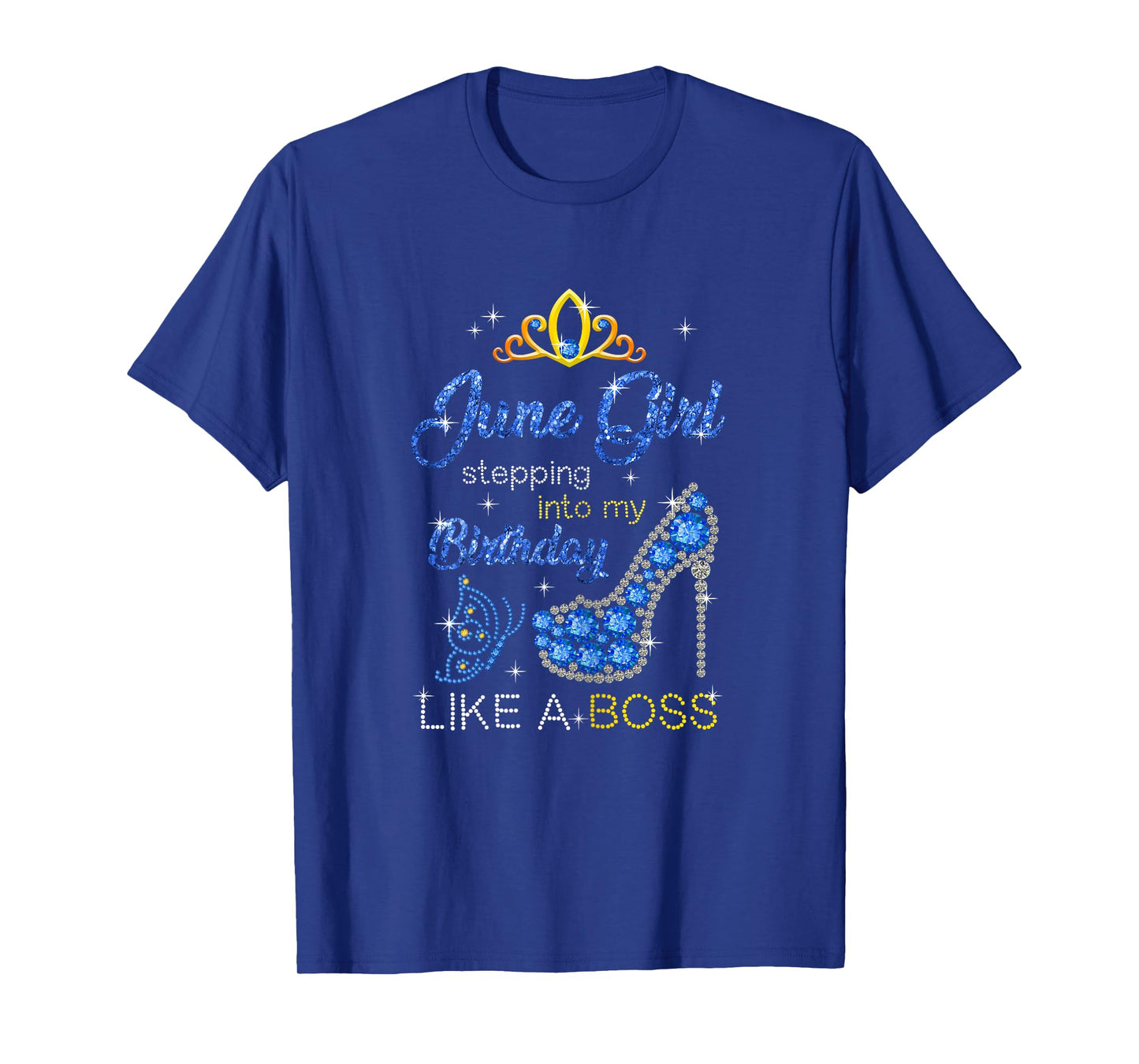 June Girl Stepping Into My Birthday Gift for Gemini Womens T-Shirt