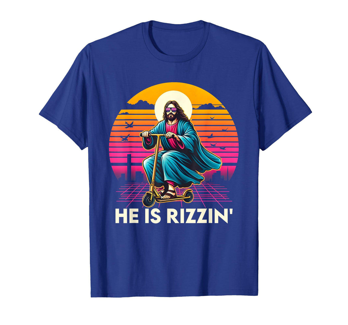 He Is Rizzen Jesus Is Rizzen Cool Jesus Jesus Has Rizzen T-Shirt