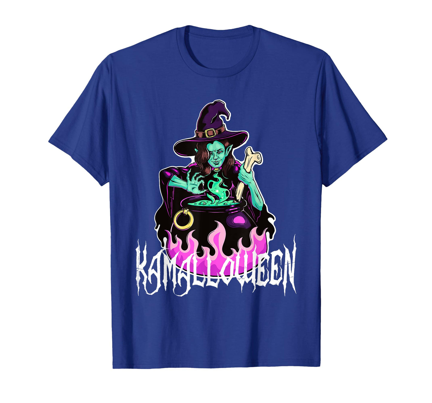 Kamalloween Funny Witch Kamala Harris Halloween Costume T-Shirt
