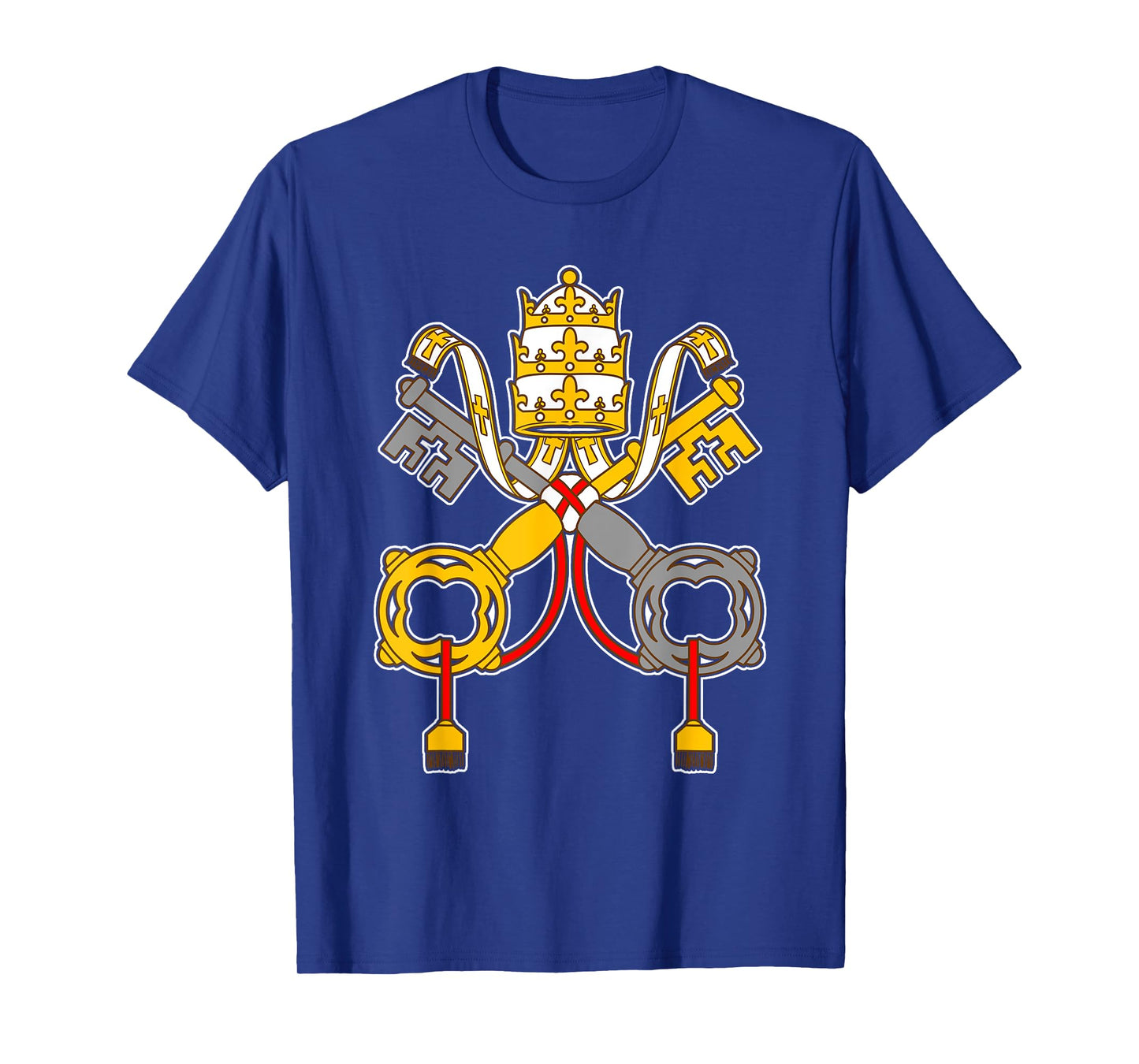 St Peter Shirt - Vintage Catholic t Art keys to the kingdom T-Shirt