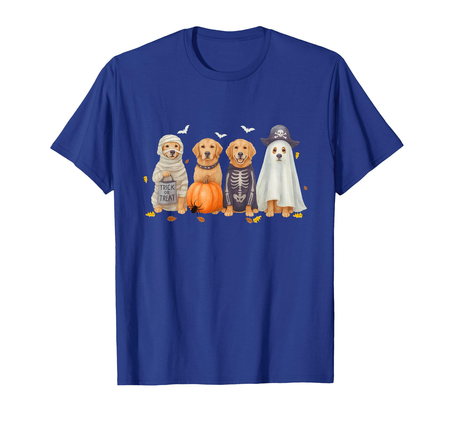 Witch Golden Retriever Halloween Golden Retriever Dog Mom T-Shirt