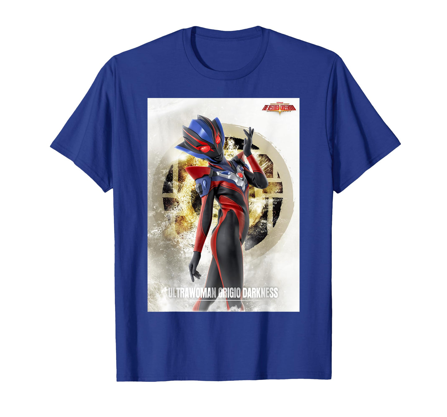 ULTRAWOMAN GRIGIO DARKNESS Ultra Galaxy Fight 3 UGFTDC T-Shirt