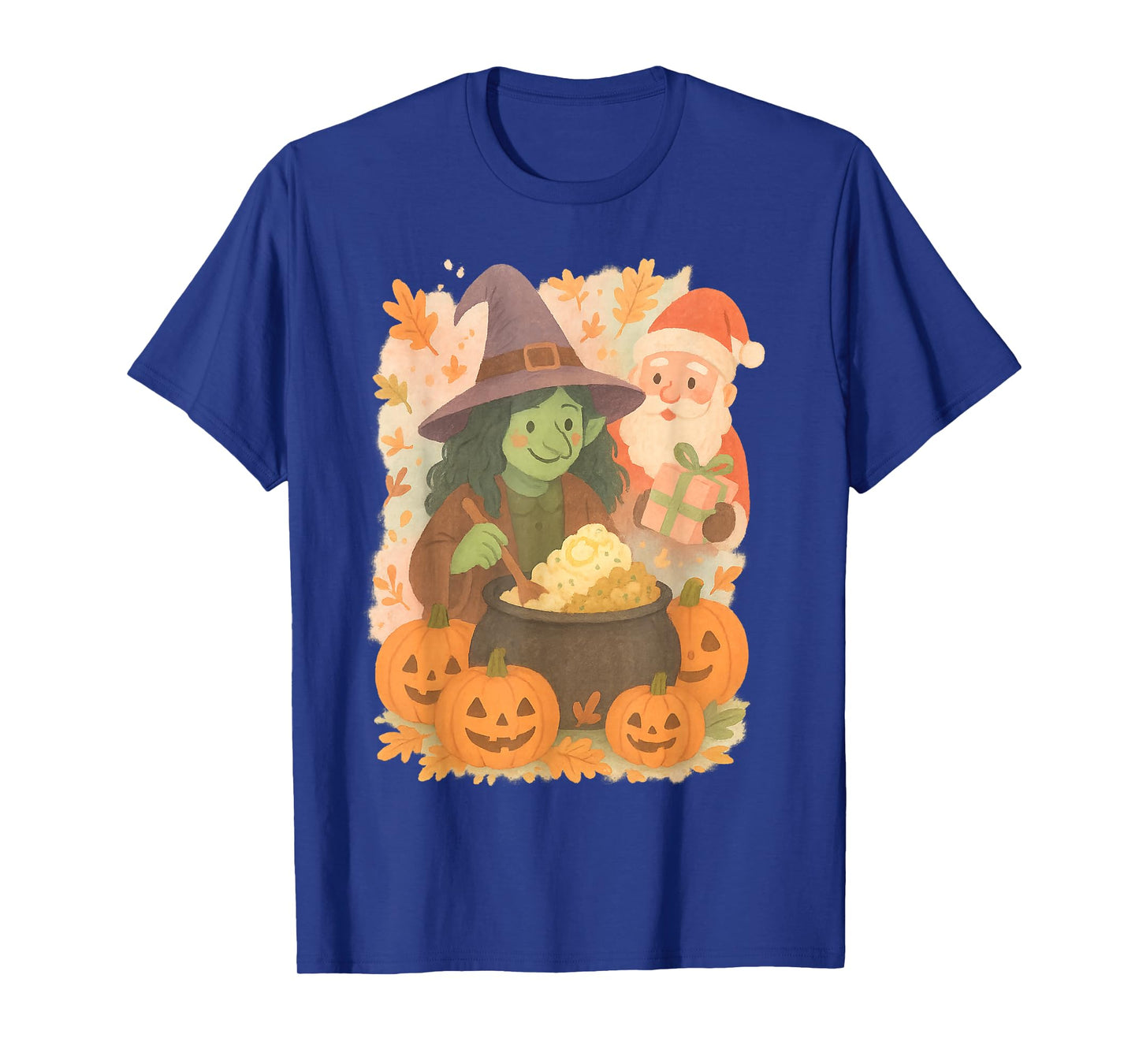 Whimsical Witch Gift for Halloween Thanksgiving Christmas T-Shirt