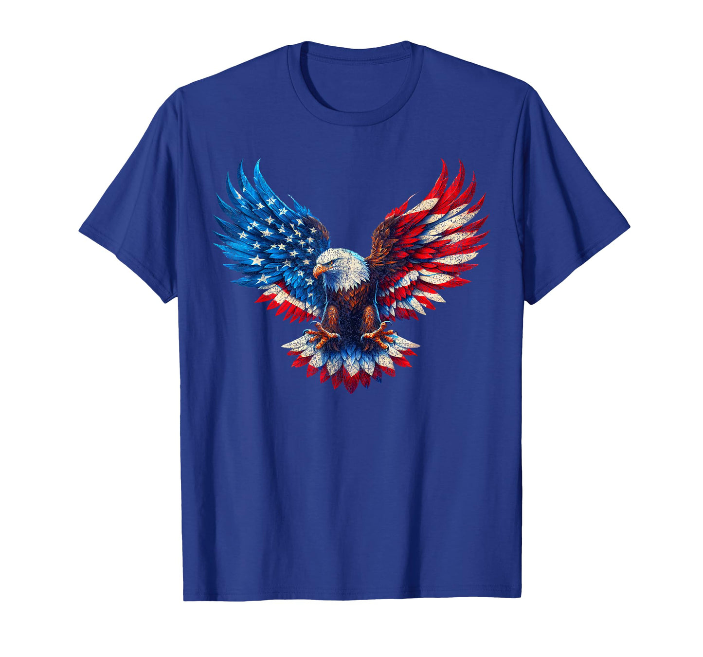 American Flag Bald Eagle Patriotic Eagle 4th of July USA T-Shirt