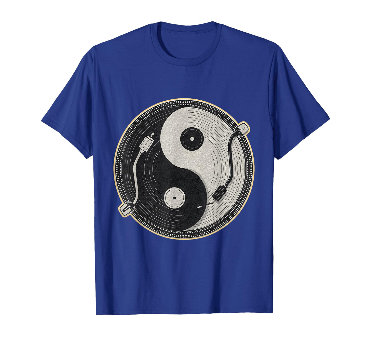 Yin Yang Shirt Vinyl Record Player Collector Music Lover T-Shirt