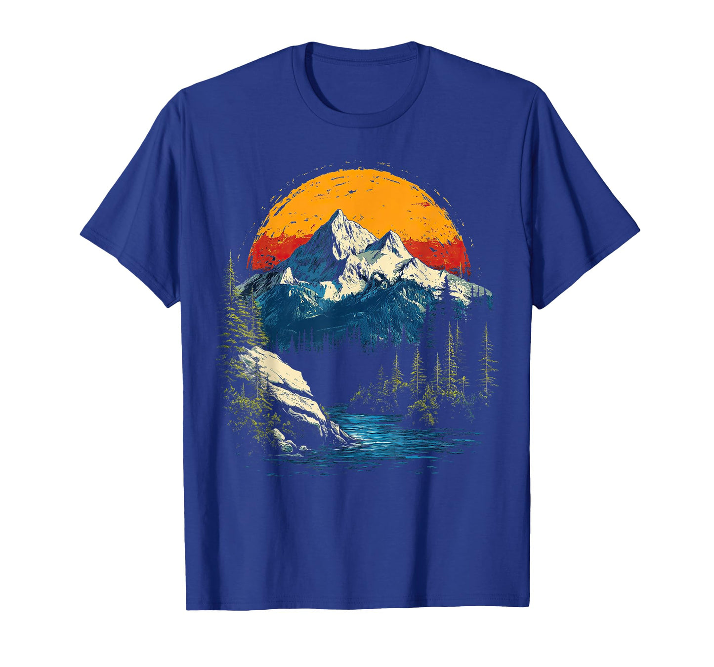 Graphic Tees Men Women Teens Kids Nature Mountain Vintage T-Shirt