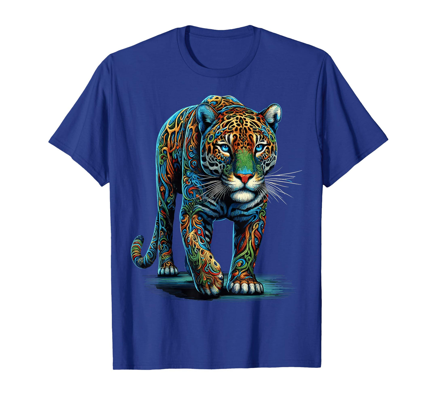 Jaguar Colorful Animal Zoo Jaguars T-Shirt