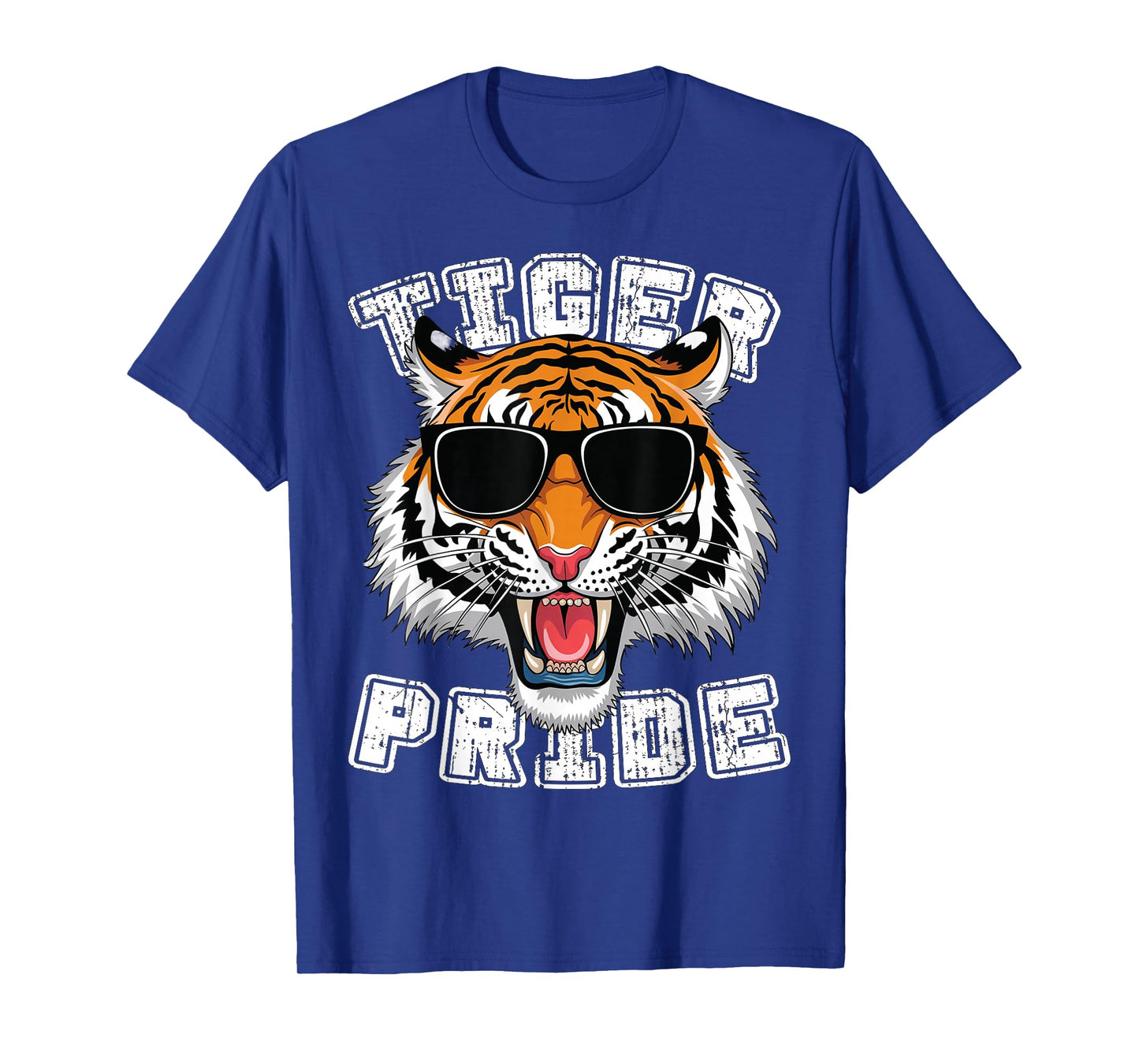 Tiger Pride Retro Tiger School Sports Team T-Shirt