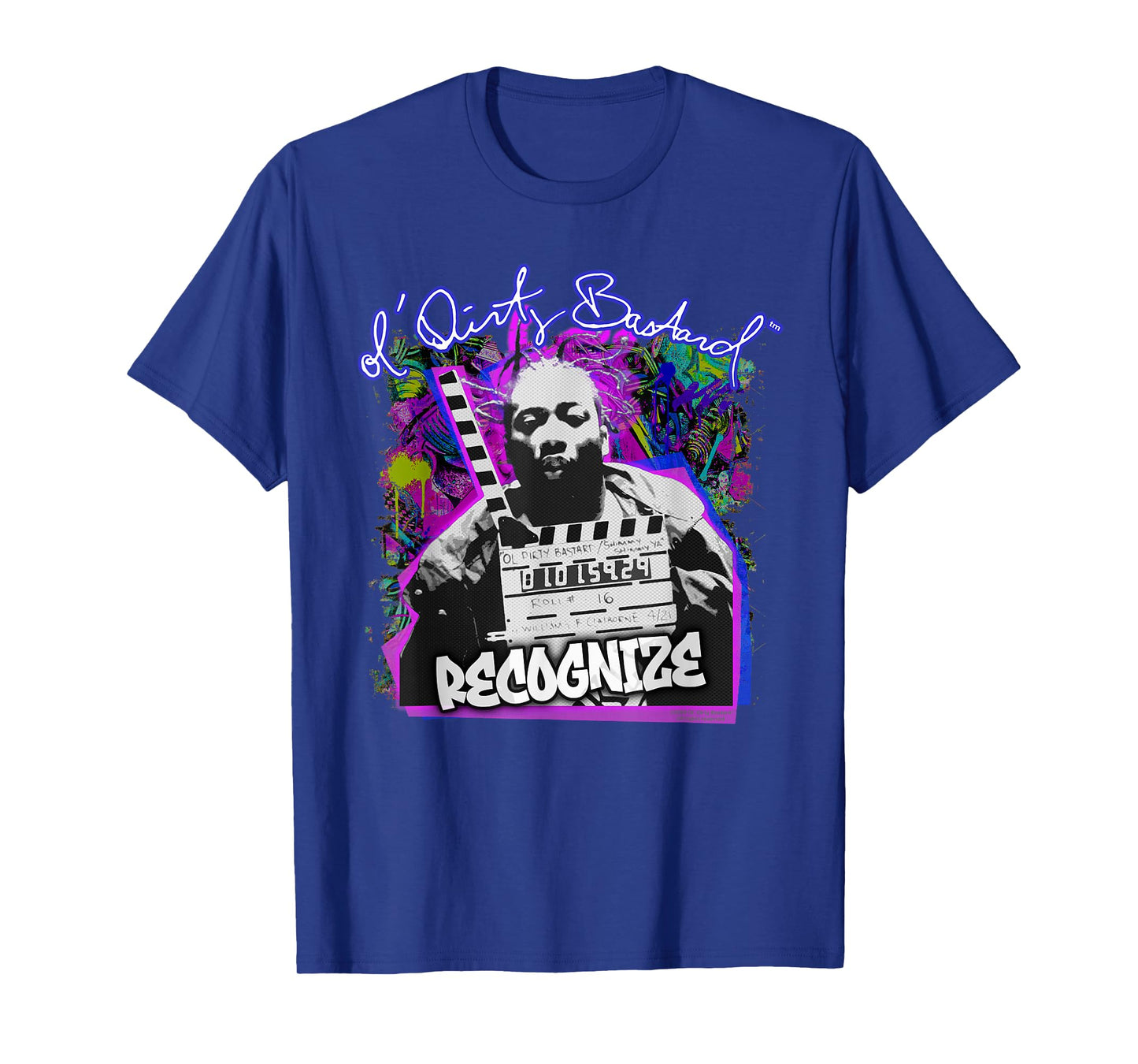 ODB Ol Dirty Ba--ard Recognize Graff Vintage Hip Hop Rap T-Shirt