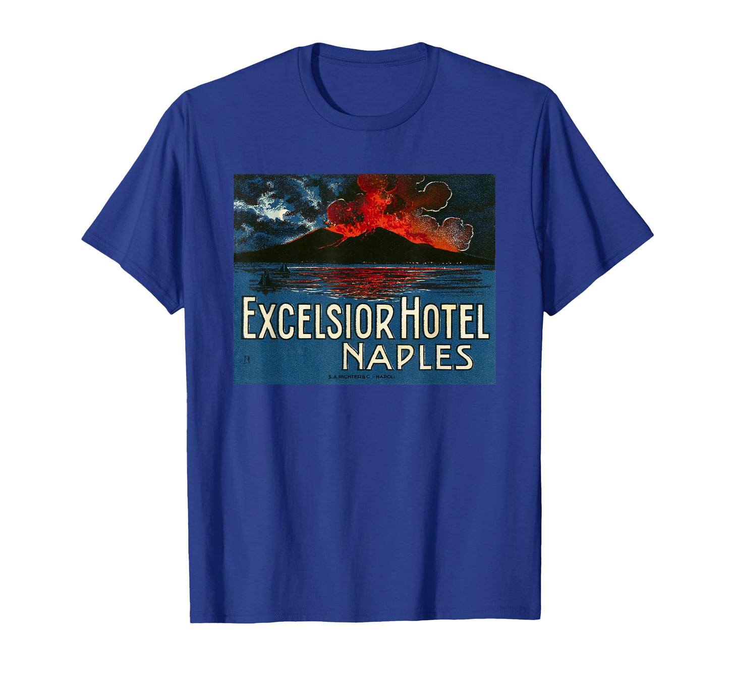 Excelsior Hotel Naples – Vintage Italy Coastal Design T-Shirt