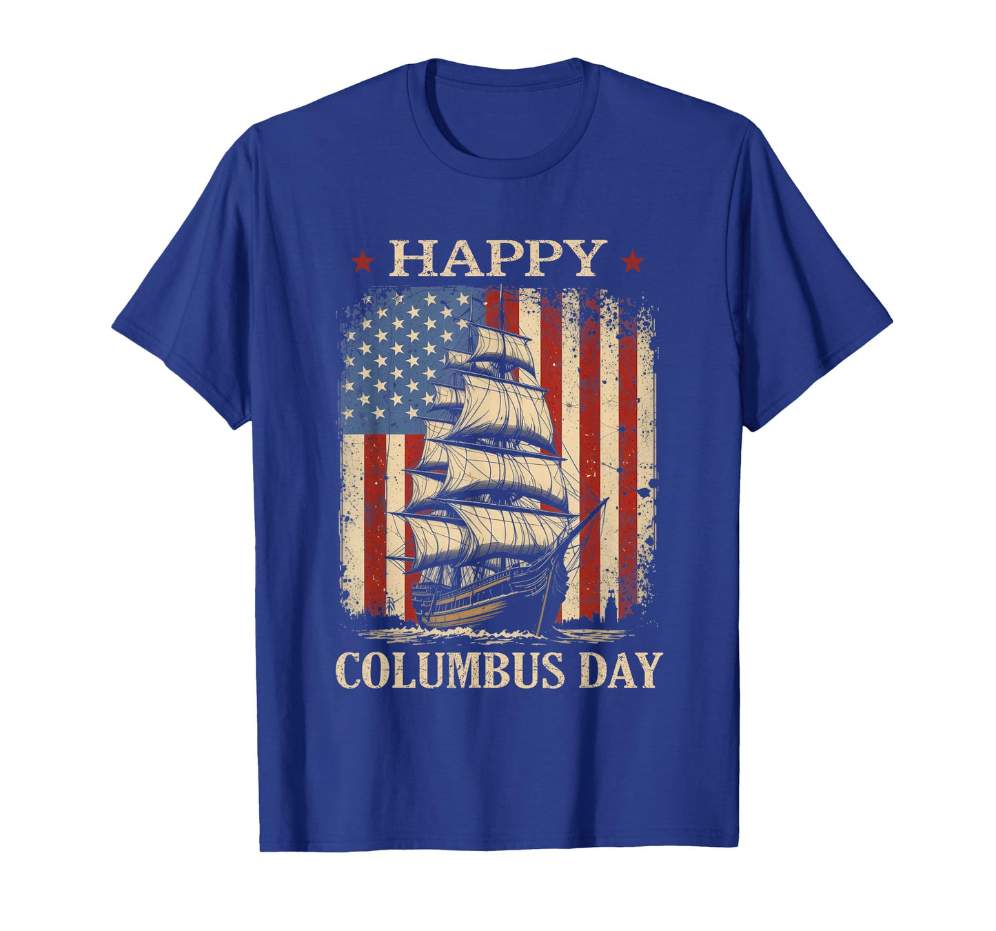 Happy Columbus Day Design Christopher Columbus Italian T-Shirt