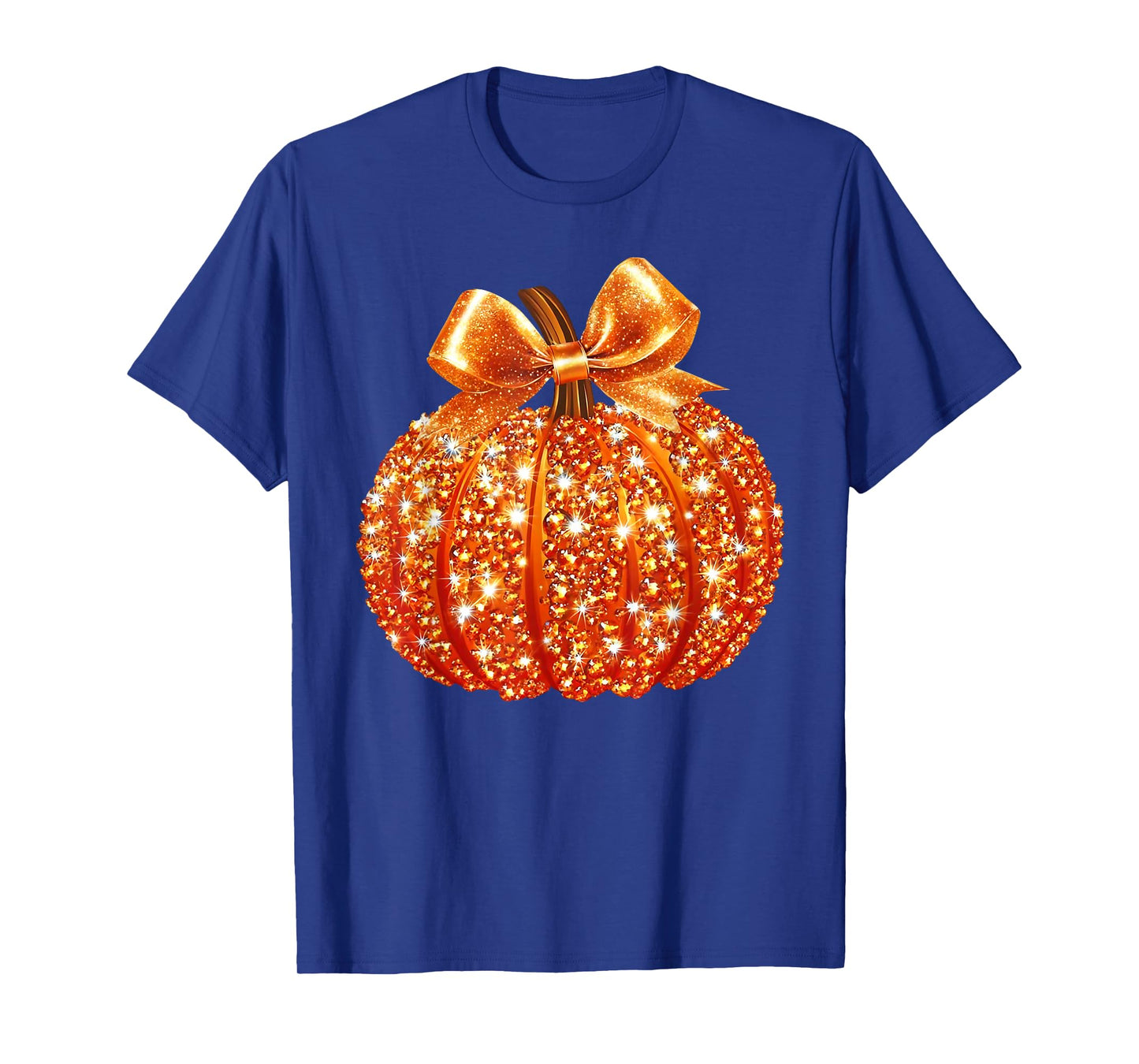 Coquette Bow Pumpkin Season Thanksgiving Autumn Fall Y'all T-Shirt