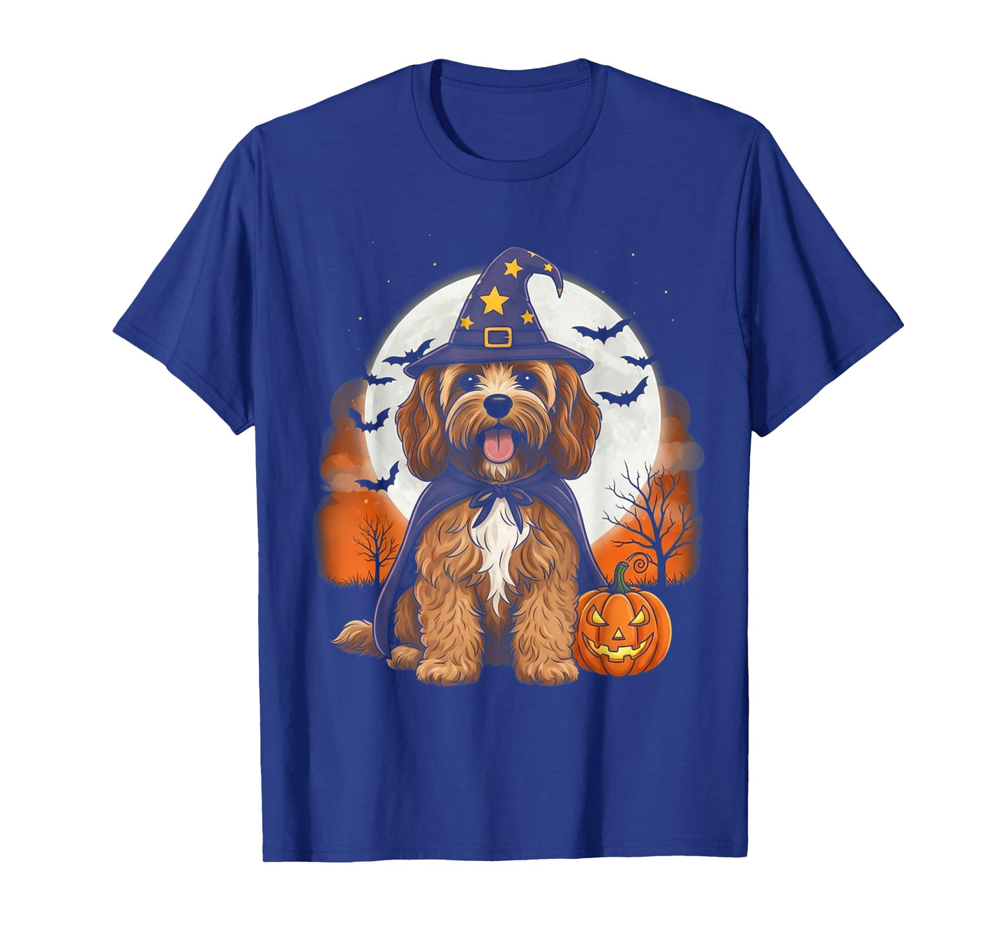 Cute Cavapoo Dog Halloween Costume Toddler Kids Men Women T-Shirt