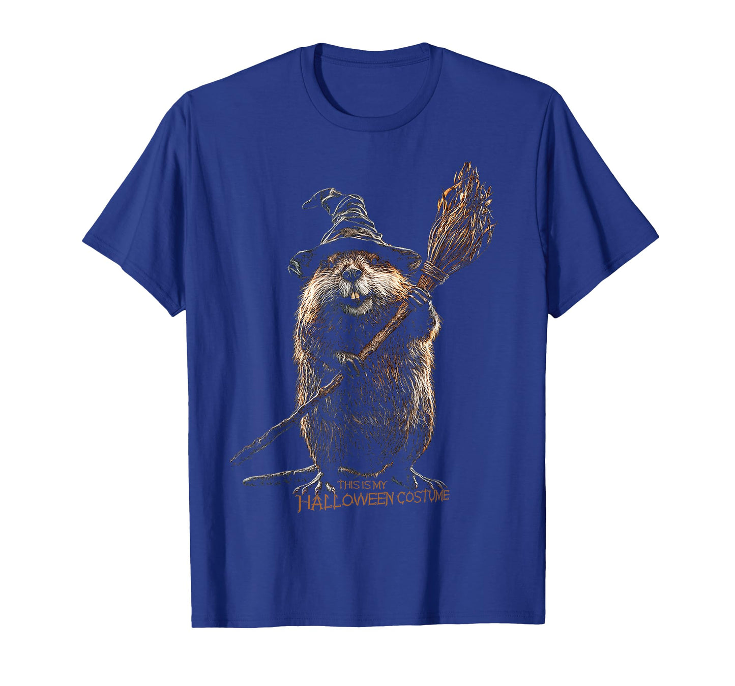 This is My Halloween Costume Beaver Witch Spooky T-Shirt