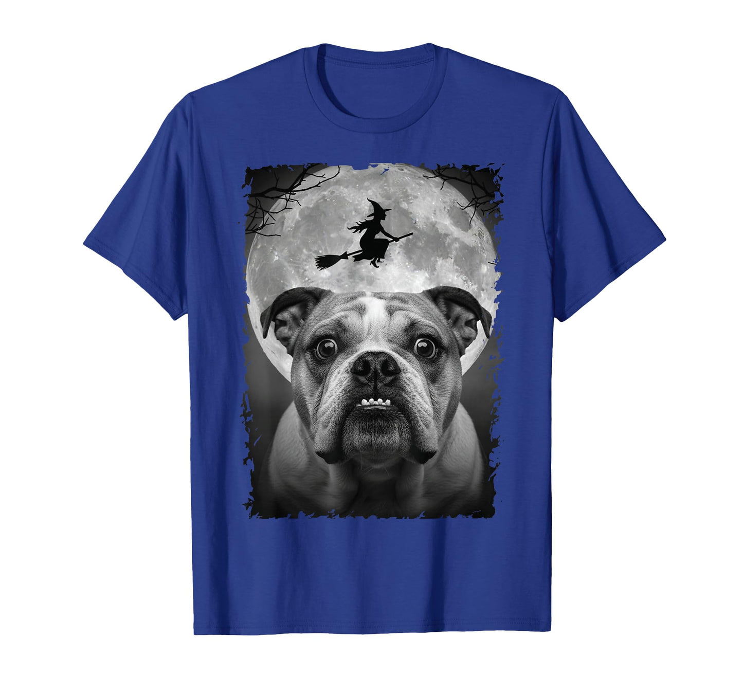 French Bulldog Halloween French Bulldog Witch Dog Mom T-Shirt