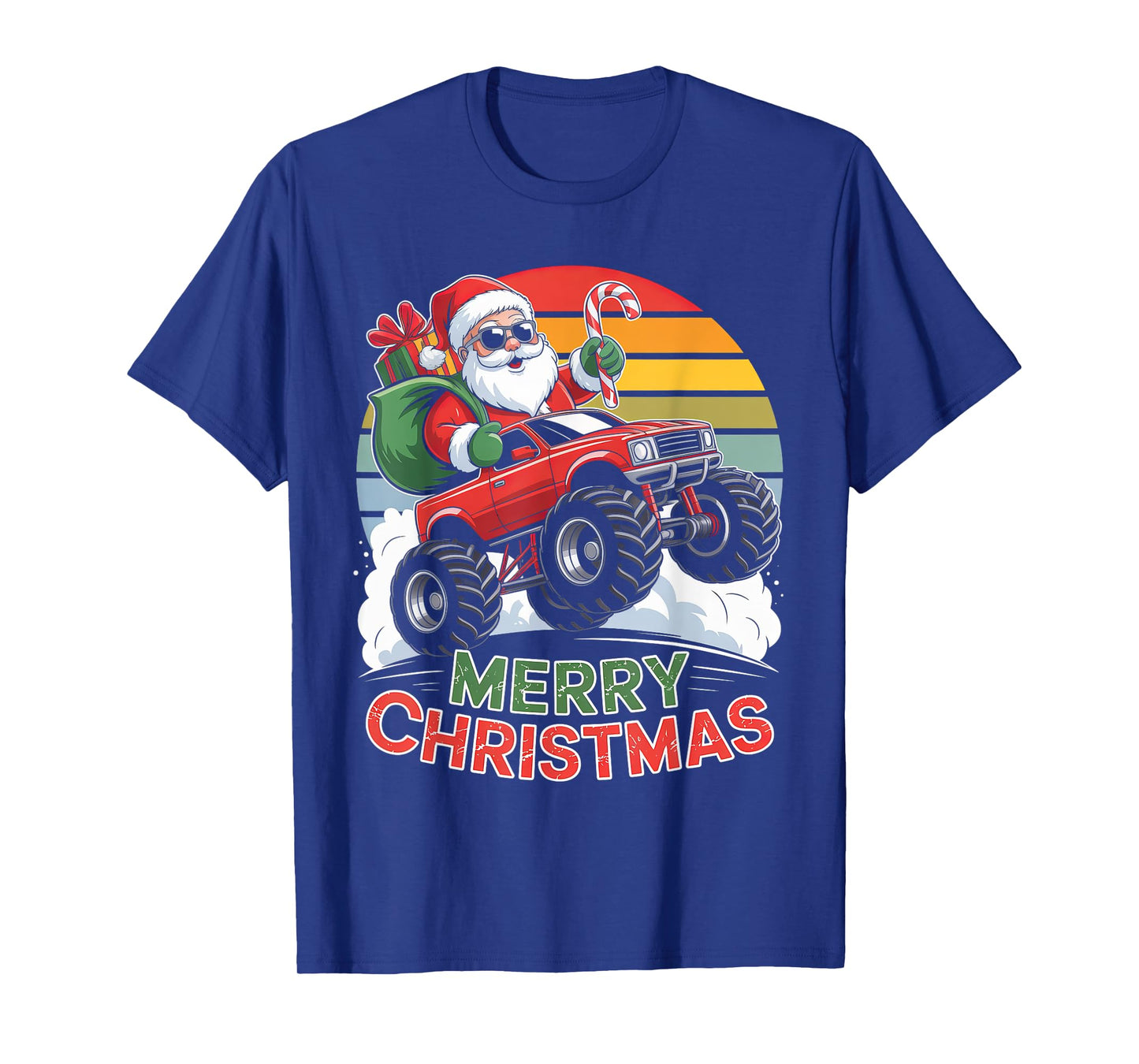 Christmas Gamer Santa Xmas Funny Gaming Men Boys Kids Youth T-Shirt