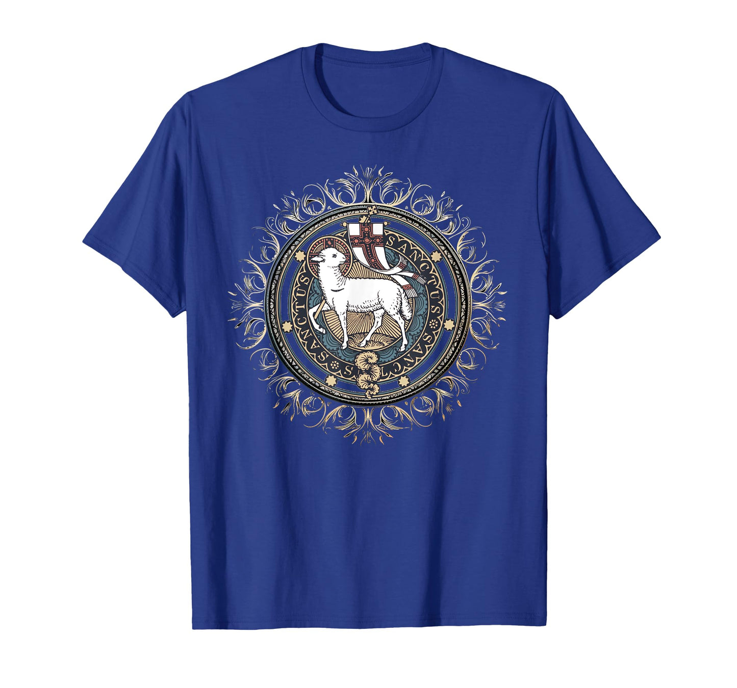 Agnus Dei Sanctus Traditional Latin Mass Catholic T-Shirt