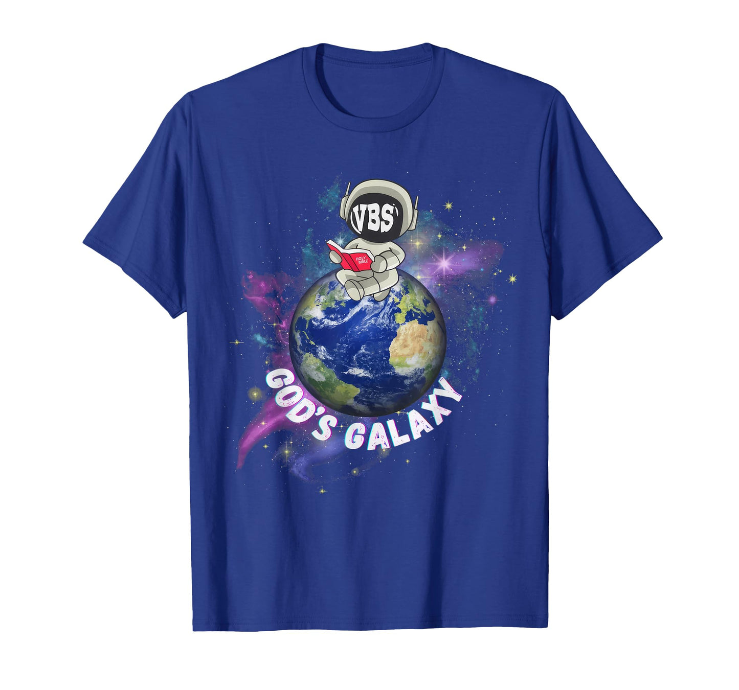 VBS 2024 God's Galaxy Astronaut Outer Space Bible Christian T-Shirt