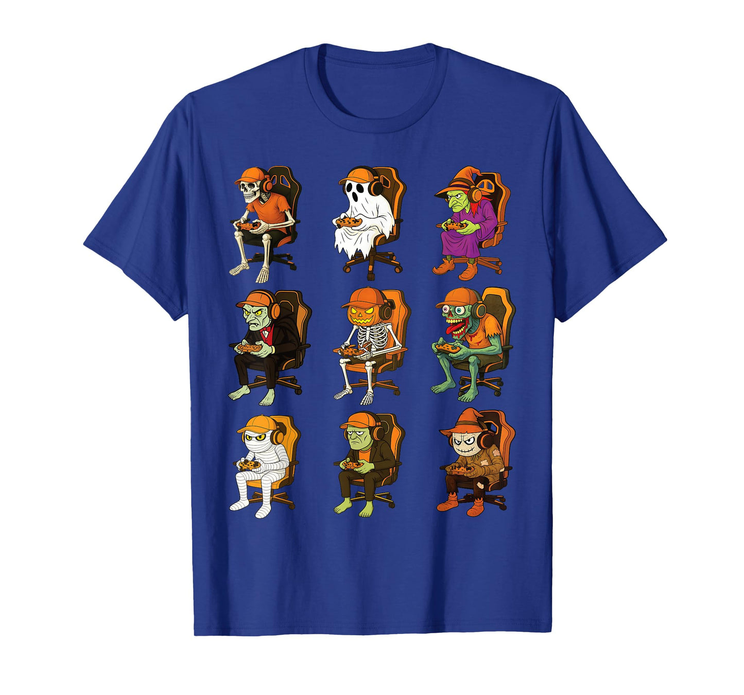 Halloween Gamer Squad Gaming Video Game Lovers T-Shirt