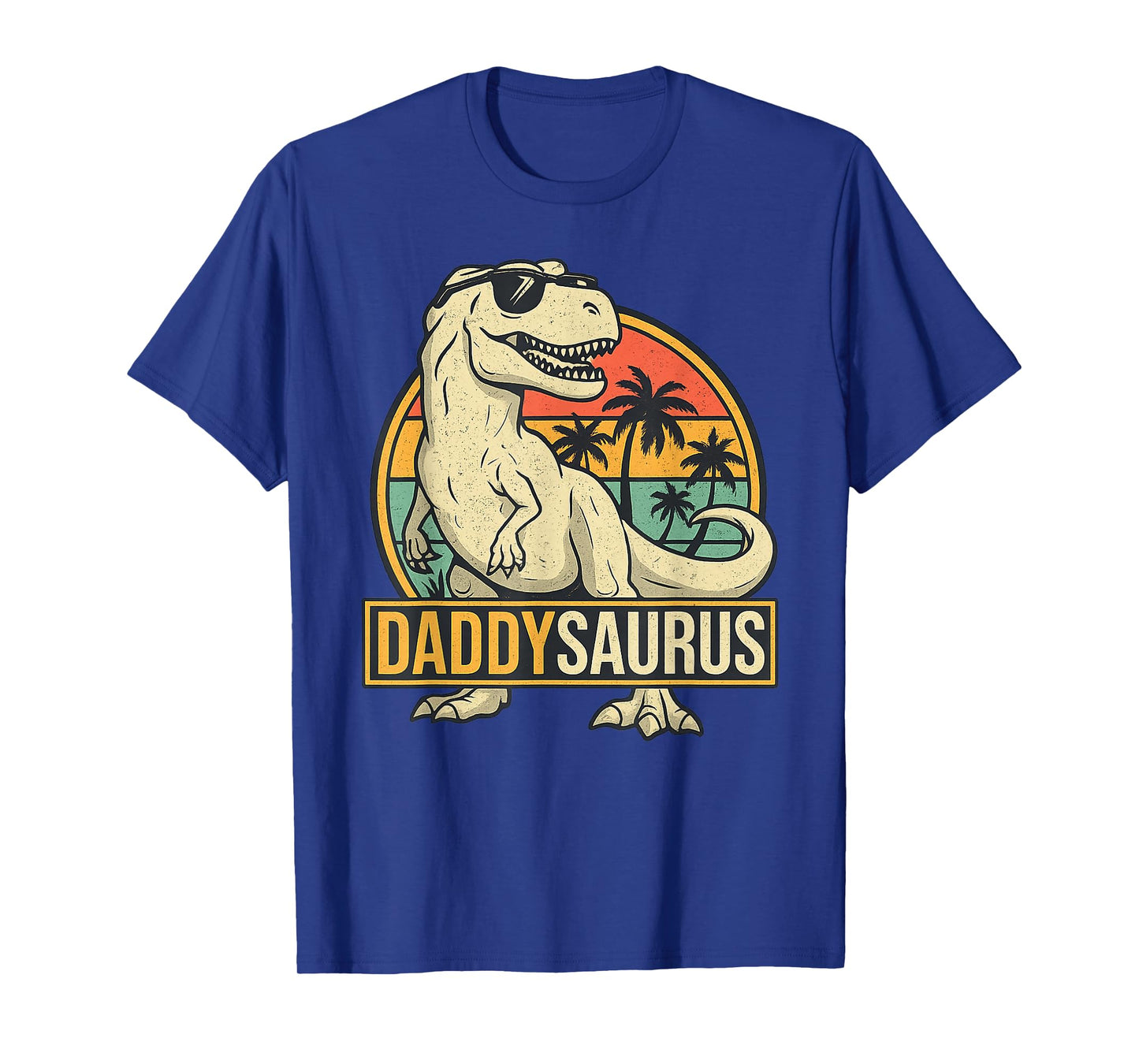 Daddysaurus T Rex Dinosaur Daddy Saurus Family Matching T-Shirt