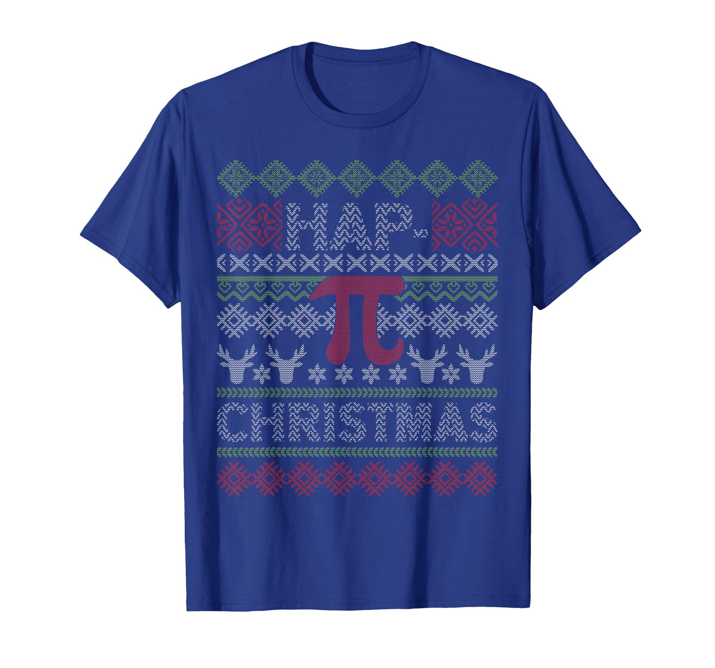 Pi Christmas Happy Christmas Funny Ugly Christmas T-Shirt