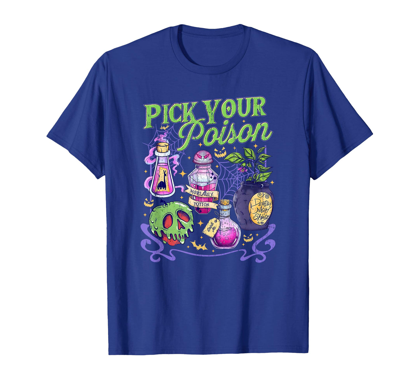 Pick Your Poison, Vintage Princess Halloween, Funny Poison T-Shirt