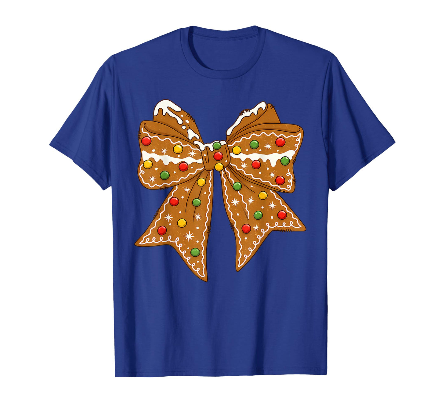 Christmas Gingerbread Coquette Matching Family Xmas Holiday T-Shirt