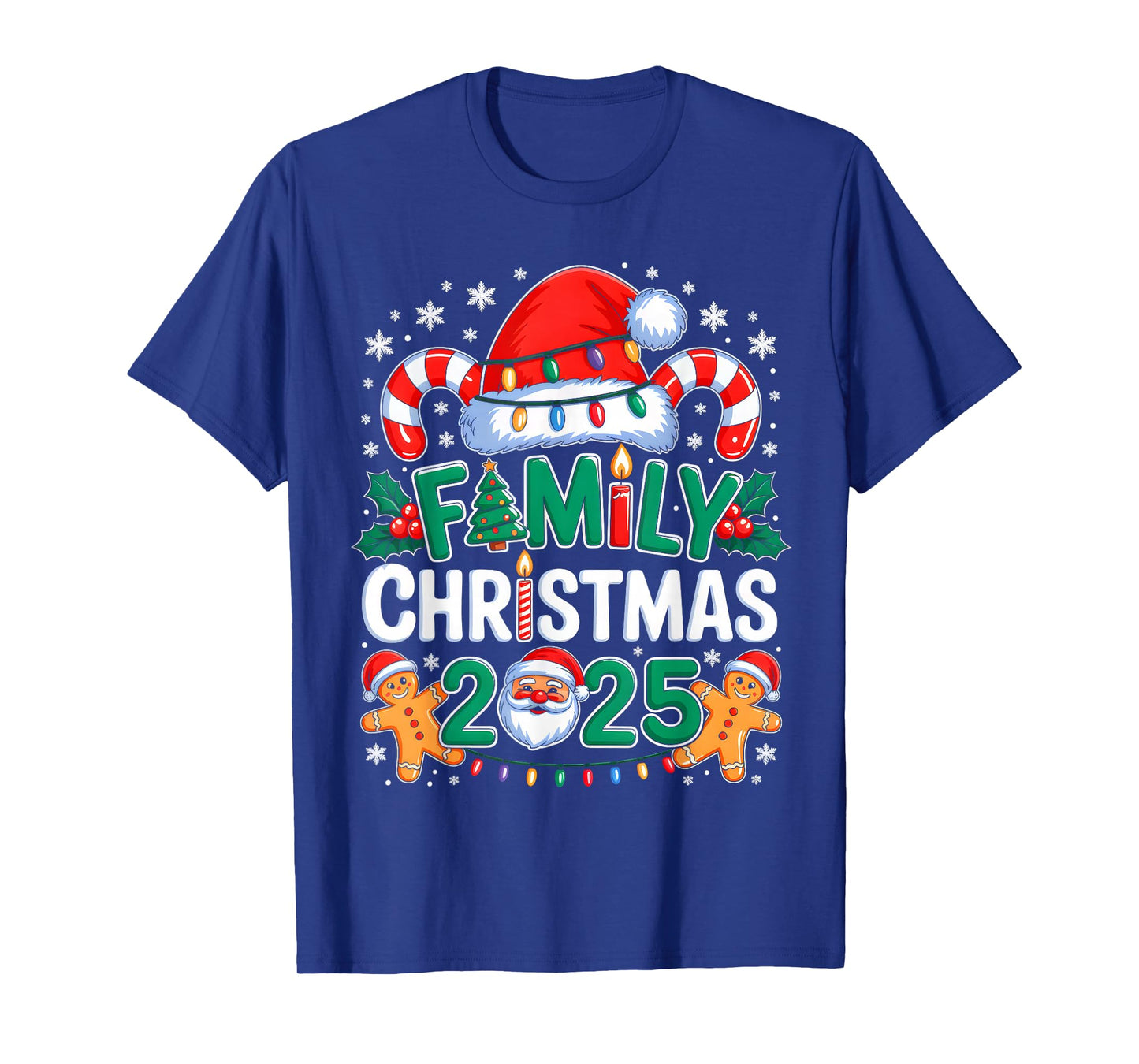 Christmas 2025 Family Matching Xmas Team Santa Squad 2025 T-Shirt