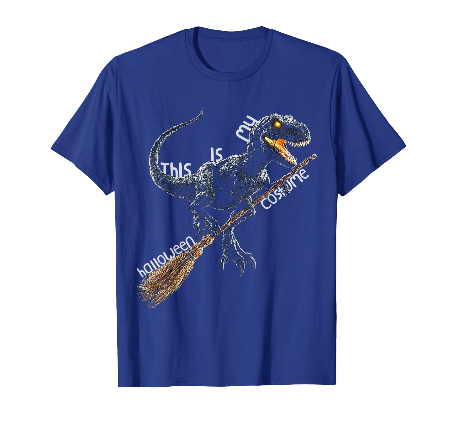 This is My Halloween Costume Dinosaur Witch Spooky T-Shirt